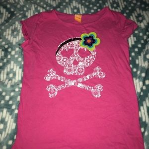 Pink Skull shirt
